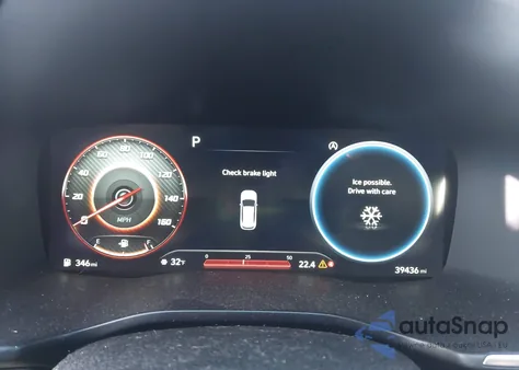 2022 Hyundai Santa Fe Xrt z USA, uszkodzony, nr VIN 5NMS64AJ8NH433806